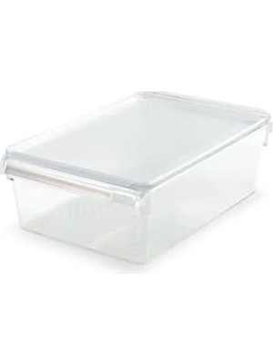 Calperia Kapaklı Banyo ve Mutfak Düzenleyici Raf - Beyaz