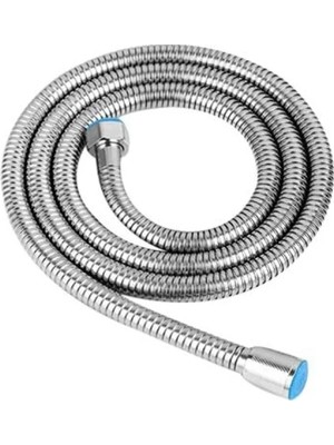 Calperia Yüksek Basınçlı Ekstra Uzun Duş Hortumu - 2 Metre, Patlamaya Dayanıklı Epdm