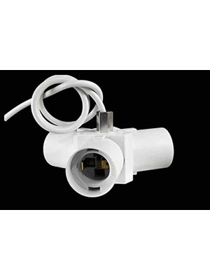 Calperia Kablolu 3'lü Plastik Sarkıt E27 Duy Tesisatı Avize