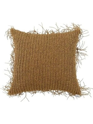 Calperia Modern Tasarımlı Jüt Kırlent 50X50 cm