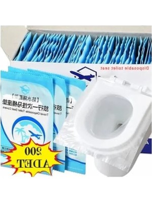 Calperia 200 Adet Tek Kullanımlık Klozet Örtüsü Seti - Hijyenik ve Pratik