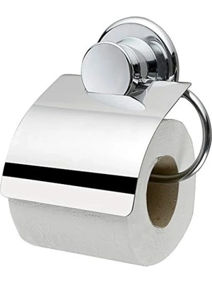 Calperia Krom Kapaklı Kendinden Yapışkanlı Tuvalet Kağıtlık