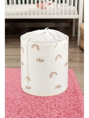 Calperia Fileli Çocuk Odası Saklama Kutusu Düzenleyici