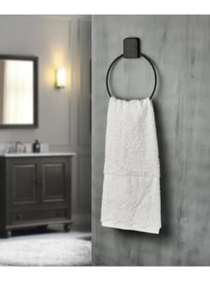 Calperia Yuvarlak Paslanmaz Çelik Havluluk, Deliksiz Montaj