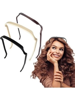 Calperia Kadın ve Çocuklar Için 3'lü Gözlük Efekti Veren Taç Seti