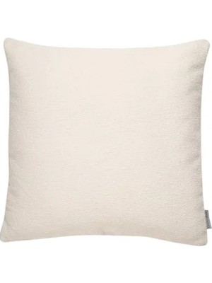 Calperia Ekru Kırlent - 45 x 45 Cm, Yıkama ve Bakım Talimatları ile