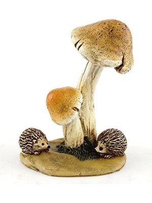 Calperia Minyatür Peri Bahçesi ve Teraryum Kirpi Heykeli, 5.7 cm