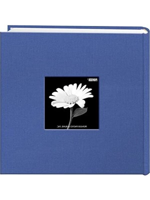 Calperia Kumaş Kapaklı Fotoğraf Albümü - 22,9 x 22,9 Cm, 200 Fotoğraf Kapasitesi