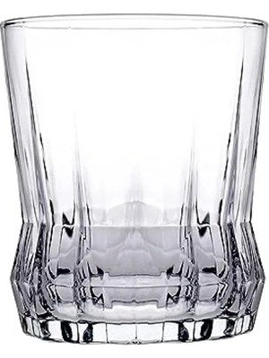 Calperia 270 cc Kapasiteli Dayanıklı Viski Bardağı, 3'lü Pencereli Kutu