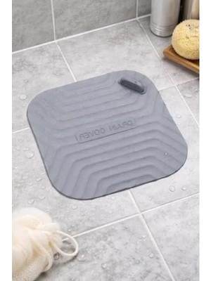 Calperia Silikon Kötü Koku Önleyici Kare Gider Tıpası - Su Geçirmez