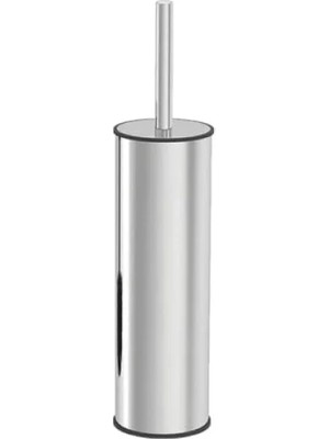 Calperia Paslanmaz Çelik Kapaklı Tuvalet Fırçası – Hijyenik ve Şık