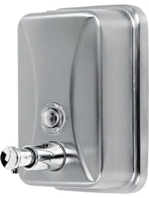 Calperia 1000 ml Kapasiteli Paslanmaz Sıvı Sabunluk - Duvara Monte Edilebilir