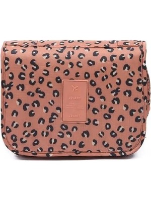 Calperia Su Geçirmez Seyahat Makyaj Çantası - Kahverengi