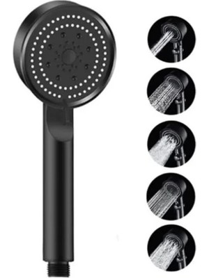 Calperia 5 Fonksiyonlu Yüksek Basınçlı Duş Başlığı - Su Tasarruflu