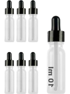 Calperia Metal Kapaklı Damlalık Şişesi - Cam ve Pratik Kullanım