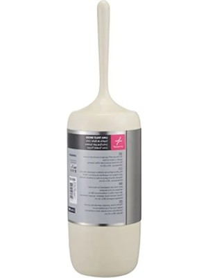 Calperia Dekoratif Bej Tuvalet Fırçası