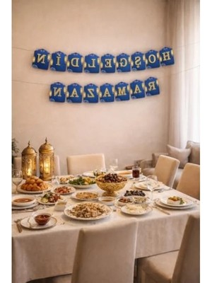 Calperia Ramazan Temalı Dekoratif Süsler - Iftar ve Sahur Için Aksesuarlar
