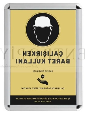 Calperia A3 Boyutunda Açılır Kapanır Belge Çerçevesi, Duvar Montajlı 30X42 cm