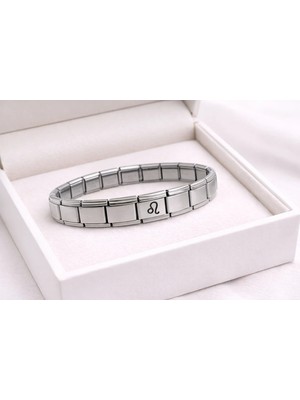 Uslucan Alışveriş Çelik Nomination Bileklik Aslan Burcu | Paslanmaz Çelik Burç Bilekliği | Güçlü ve Şık Tasarım