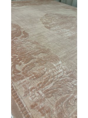 Asyün Halı Avradya 5045 Pembe Salon Oturma Odası Halısı