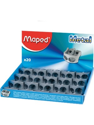 Maped Klasik Metal Kalemtraş Çift Delikli 506700
