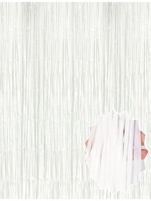 Uslucan Alışveriş Soft Beyaz Renk Duvar ve Kapı Perdesi Ithal 100X200 cm