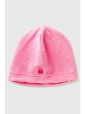 United Colors Of Benetton Pembe Erkek Ek_logo Detaylı Bere Model Kodu: 6U87GA01M2B4