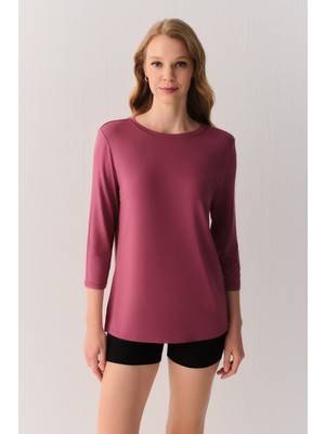 Suwen Essence Nights Dirsek Altı Kol Tişört