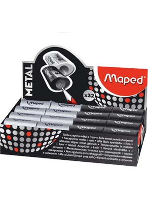Maped Satelit Metal Kalemtraş Tek Delikli 534019 (1 Adet)