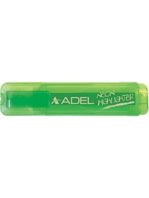 Adel Fosforlu Kalem Şeffaf Yeşil 2201000004000 Tekli (1 Adet)