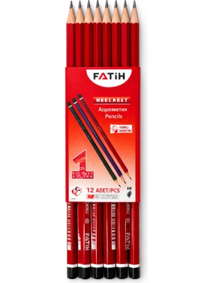 Fatih Mercanlı Kurşun Kalem 12 Adet