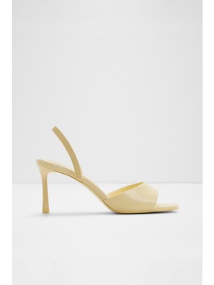 Aldo Andya Sandalet Orta Boy Topuklu Sandalet - Sarı