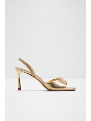 Aldo Andya Sandalet Orta Boy Topuklu Sandalet - Sarı