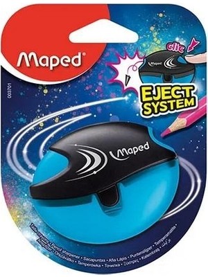 Maped Galactic Tek Delikli Kalemtraş Blister Mavi 037090