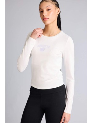 Defacto Nba Brooklyn Nets Uzun Kollu Tişört