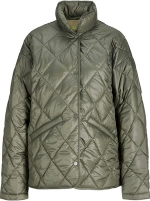 JJXX Haki Kadın / Kız Jxlou Stella Quılted Jacket Otw Model Kodu: 12287031DUSTY Oliv