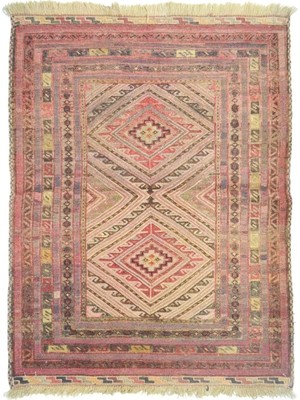 Kilim Co. El Dokuma Vintage Afgan Muşvani Kilim 84X114 cm (0.96 M²)