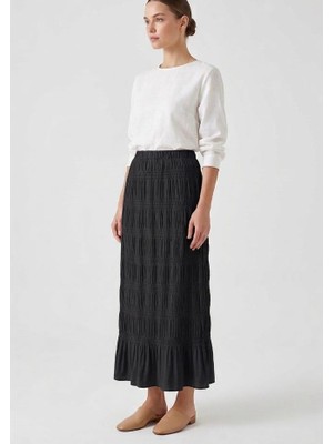 Umut Tekstil Piliseli Etek,etek,piliseli Desenli Etek