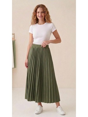 Umut Tekstil Piliseli Etek,etek,piliseli Desenli Etek