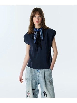 Twist Fularlı Vatkalı Bluz TS1260006152015