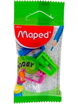Maped Boogy Tek Delikli Kalemtraş 3 Lü Blister Paket 3154140632106