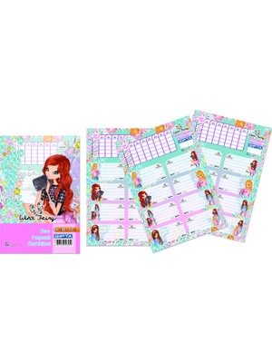 Gıpta Winx Fairy Ders Programlı Okul Etiketi 16X24Cm 3 Yaprak (2 Paket) 3239