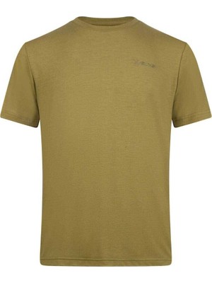 2AS Viloft Sıfır Yaka Yeşil Erkek T-Shirt