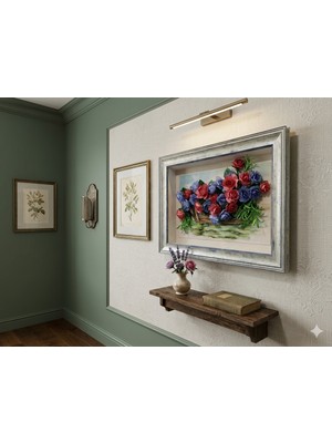 Sanatçı Yuvası Kadın Kooperatifi Ipek Böceği Kozasından Tablo