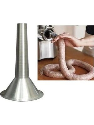 Pileli Store Tuğra Paslanmaz (Alüminyum) Sucuk Hunisi No: 22 - Lezzetli ve Hijyenik Sucuklarınız Için