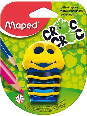 Maped Croc Croc Çift Delikli Kalemtraş Blister 3154140017002