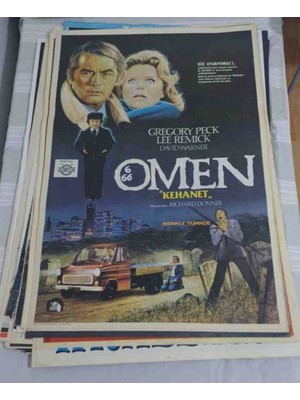 Omen Kehanet Yabancı Sınema Fılm Afıs 69×99 Ebattadir Postup Ile Gonderilmektedir