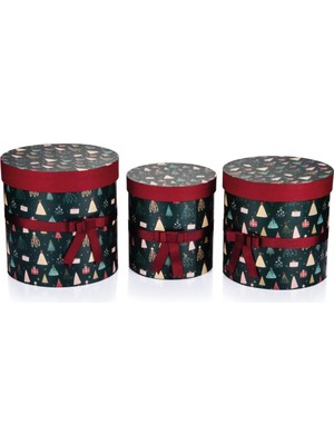 Gıpta Emas Silindir 3 Lü Hediye Kutusu Seti BX9698