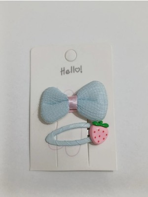 Efela Dünyası Meyve Temalı Fiyonk Toka Seti Renkli