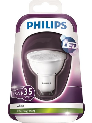 Philips Phılıps LED 3,5W/35W GU10 Beyaz Ampul